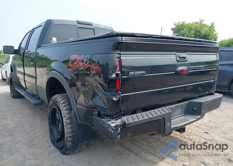 2013 Ford F150 Fx4 из США, поврежденный, VIN 1FTFW1ET5DFD05644